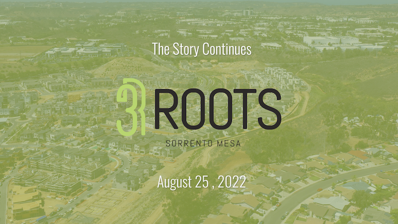 Construction updates on 3Roots communities in Sorrento Mesa